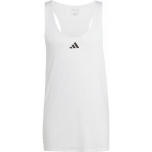 Funkční tričko 'Workout Stringer' adidas performance černá / bílá
