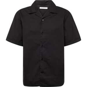 Košile KnowledgeCotton Apparel černá