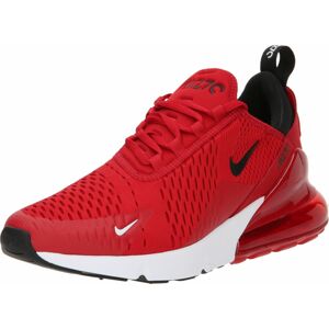 Tenisky 'AIR MAX 270' Nike Sportswear červená / černá / bílá