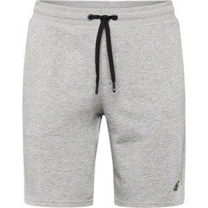 Sportovní kalhoty 4F šedý melír / černá