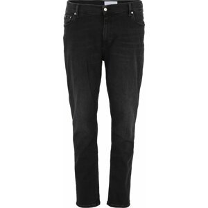 Džíny Calvin Klein Jeans Plus černá džínovina