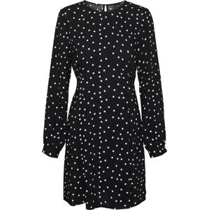 Šaty 'SOPHIA' Vero Moda černá / bílá