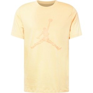 Tričko Jordan zlatě žlutá / šafrán