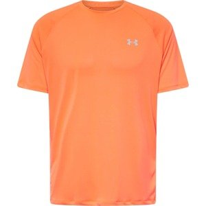 Funkční tričko Under Armour šedá / oranžová