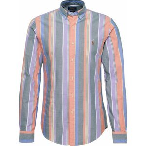 Košile Polo Ralph Lauren modrý melír / světle fialová / lososová / offwhite