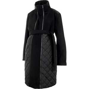Zimní kabát 'GIGGY' Mamalicious černá