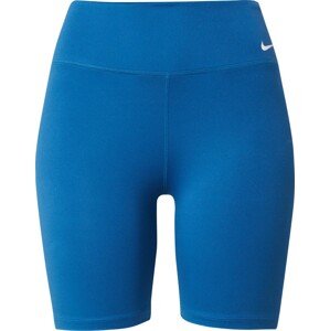Sportovní kalhoty Nike nebeská modř / bílá