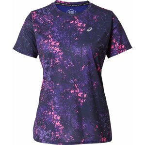 Funkční tričko ASICS lilek / tmavě fialová / pink