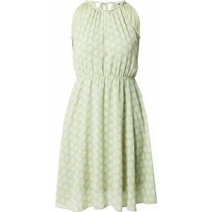 Letní šaty 'Sabia' ZABAIONE pastelově zelená / bílá