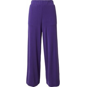 Kalhoty Monki tmavě fialová