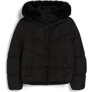 Zimní bunda Bershka černá