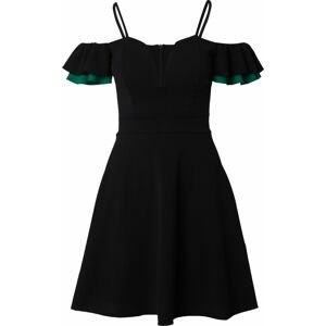 Koktejlové šaty 'LASSY' WAL G. zelená / černá