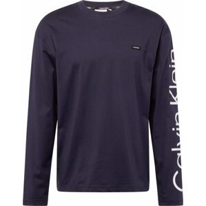 Tričko 'HERO' Calvin Klein námořnická modř / černá / bílá