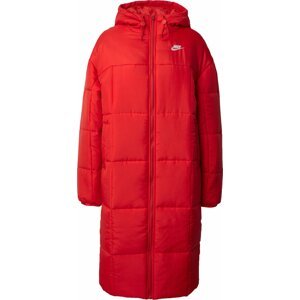 Zimní kabát Nike Sportswear červená