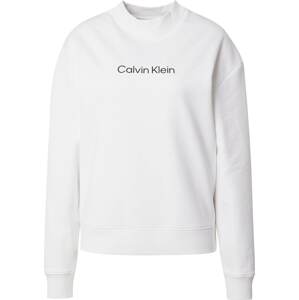 Mikina 'HERO' Calvin Klein černá / offwhite