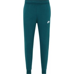 Kalhoty Nike Sportswear smaragdová / bílá