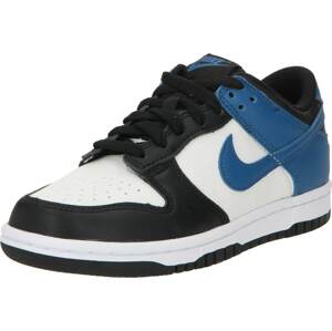 Tenisky 'Dunk' Nike Sportswear marine modrá / černá / bílá