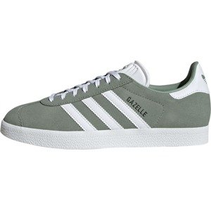 Tenisky 'Gazelle' adidas Originals zelená / stříbrná / bílá