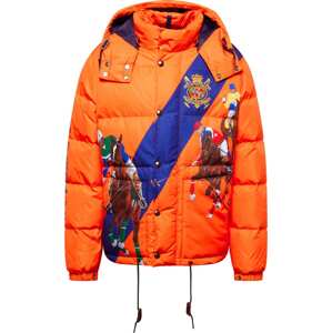 Zimní bunda Polo Ralph Lauren oranžová