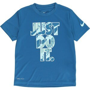 Funkční tričko Nike Sportswear modrá / tyrkysová