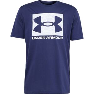 Funkční tričko Under Armour námořnická modř / bílá