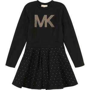 Šaty Michael Kors Kids zlatá / černá