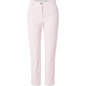 Chino kalhoty Marks & Spencer pastelově růžová / bílá
