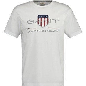 Tričko Gant námořnická modř / šedá / červená / bílá