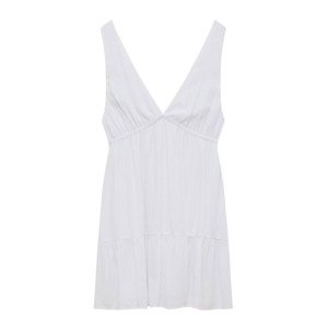 Pull&Bear Letní šaty bílá