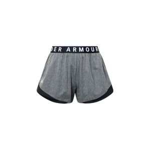 UNDER ARMOUR Sportovní kalhoty 'Play Up' šedý melír / černá / bílá