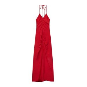 Pull&Bear Společenské šaty červená