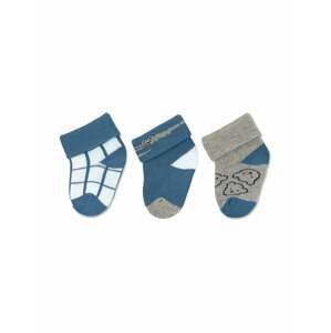 STERNTALER Ponožky marine modrá / černá / offwhite