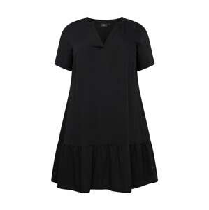 Zizzi Košilové šaty 'MACY' černá