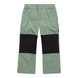 Reima Funkční kalhoty 'Lento' zelená / černá / stříbrná