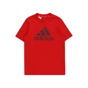 ADIDAS SPORTSWEAR Funkční tričko červená / černá