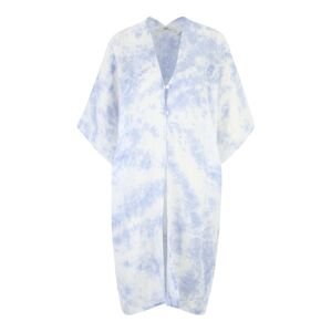 ESPRIT Plážové šaty fialkově modrá / bílá