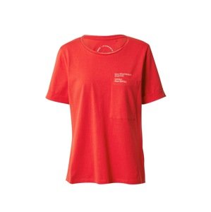 TAIFUN Tričko červená / bílá