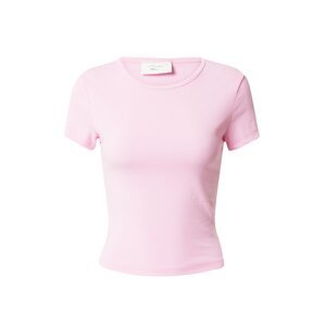 Gina Tricot Tričko světle růžová