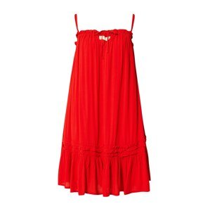 SISTERS POINT Letní šaty červená