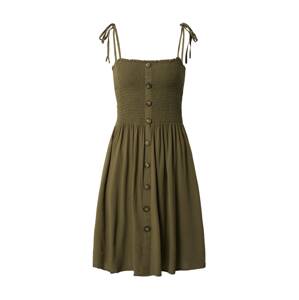 ONLY Letní šaty 'ANNIKA'  khaki / olivová