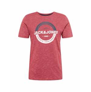 JACK & JONES Tričko  červená
