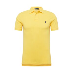 Polo Ralph Lauren Tričko 'SSKCSLM1-SHORT SLEEVE-KNIT' námořnická modř / žlutá