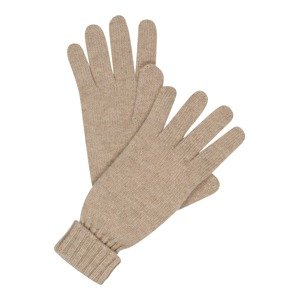 LeGer Premium Prstové rukavice 'Kiara'  světle hnědá