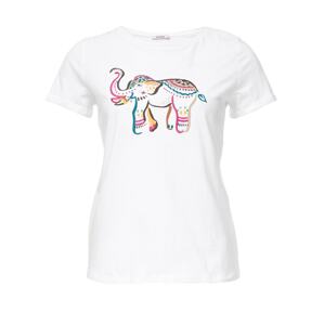 Orsay Tričko 'Elephant'  mix barev / bílá
