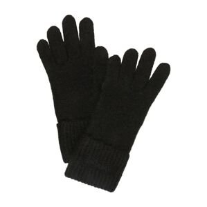 Superdry Prstové rukavice  černá