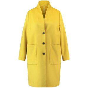 SAMOON Přechodný kabát žlutá