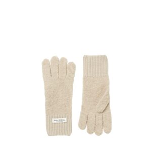 Marc O'Polo Prstové rukavice  béžová / krémová / černá