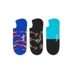Happy Socks Ťapky  modrá / oranžová / červená / černá