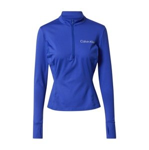 Calvin Klein Sport Tričko královská modrá / bílá