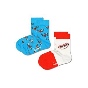 Happy Socks Ponožky modrá / červená / černá / bílá